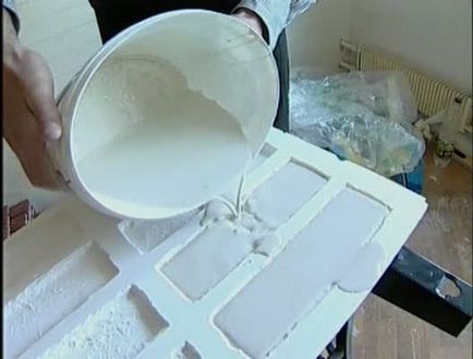 Dekoratív tégla gipszből, vakolatból anyagok belső befejező, összeszerelés saját kezében (tégla) Dekoratív tégla gipszből, vakolatból anyagok belső befejező, összeszerelés saját kezét