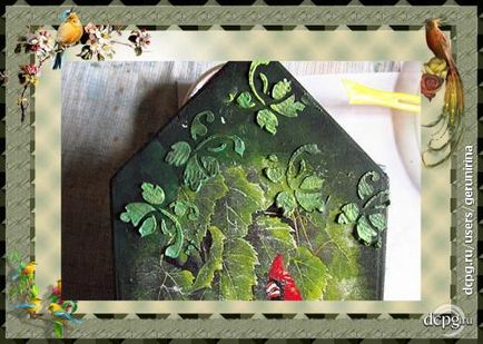 Decoupage - un site pentru fanii decoupage, casa de ceai - paradis grădină