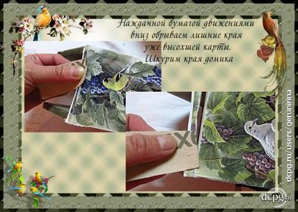 Decoupage - un site pentru fanii decoupage, casa de ceai - paradis grădină