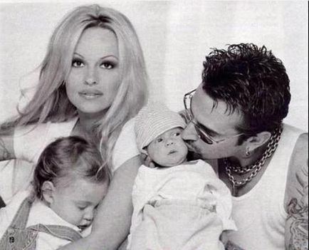 Copiii lui Pamela Anderson și fotografiile lor