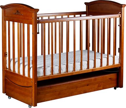 Дитяче ліжко наполеон vip (маятник поздовжній) 120x60 см - купити в москве