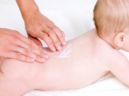 Дитячий крем з лисичкою складу засобу від виробника калина, застосування для масажу, які