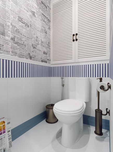 Gresie de proiectare în toaletă pentru 43 de fotografii într-o nouă publicație de la dekorin