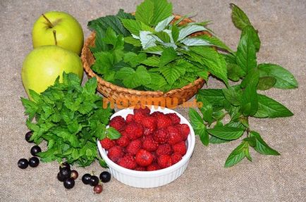 Házi gyümölcs tea - lépésről lépésre recept fotók