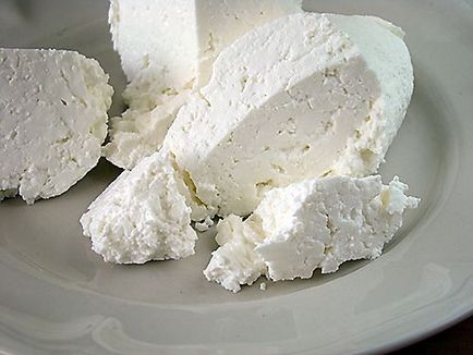 Homemade brânză de vaci