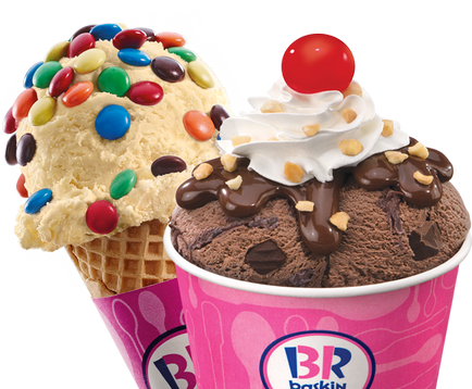 Kirándulás a gyári Baskin Robbins