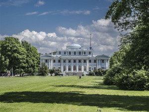 Elagin Palace paloták és házak bemutatása St. Petersburg