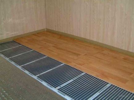 Електрична тепла підлога пристрій, характеристики