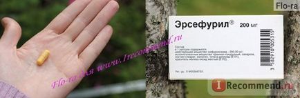 Ersefuril - antiseptic intestinal, medicamente antidiareice - 