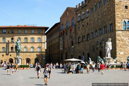 Florence, Dante, Guelphs és ghibellinek (Firenze, Olaszország)