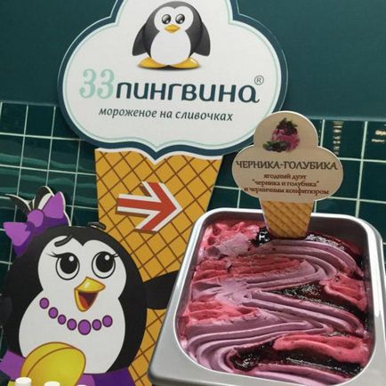Франшиза морозива Баскін Роббінс, 33 пінгвіна, tutti frutti