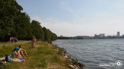 Де в Мінську можна скупатися і позасмагати огляд міських зон відпочинку