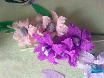 Gladioli din dulciuri - flori din dulciuri - articole din dulciuri - catalog de articole