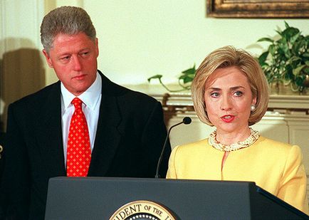 Principalele femei din viața fostului președinte american au fost proiectul de lege clinton, salut! Rusia