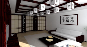 Вітальня в японському стилі - фото інтер'єру і поради по дизайну
