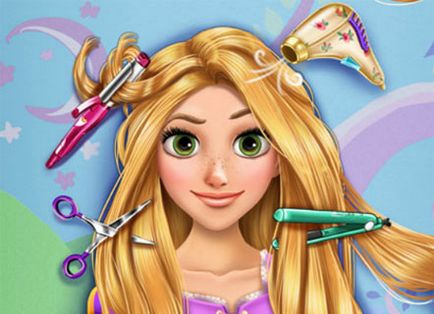 Game Rapunzel vigyázni haj