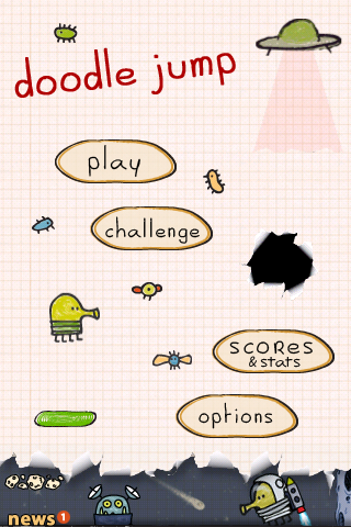 Jocuri pentru iPhone doodle jump