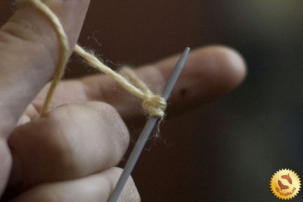 Італійський набір петель спицями, в'язання майстер класу простим способом