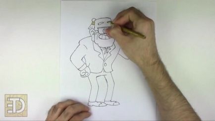 Cum de a desena un Stan de la Gravity Falls