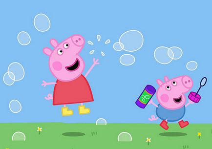 Як намалювати свинку Пеппі (peppa pig) і малюка джорджаenglishlittle