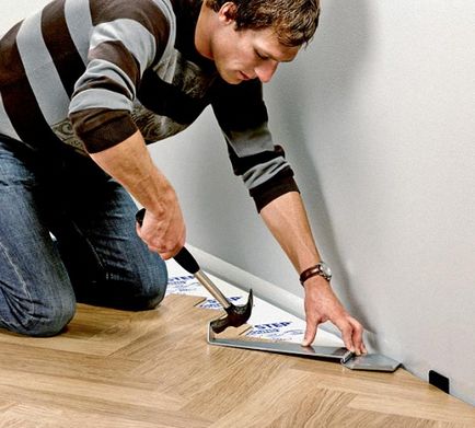 Як відреставрувати старий ламінована підлога своїми руками