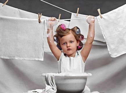 Cum se spală prosoapele de bucătărie