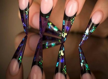Який зробити дизайн гострих нігтів (24 фото)