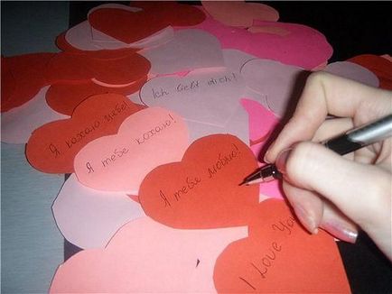 Ahogy jel Valentine (Valentine) Hogyan írja alá valentin
