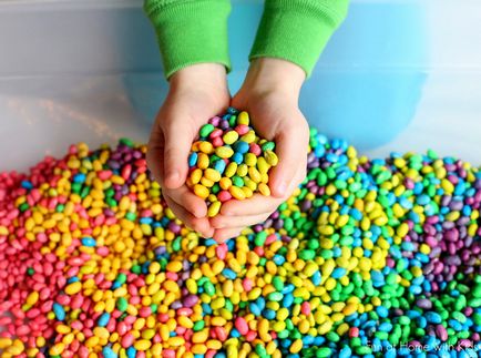 Cum să culoarea cerealelor cereale colorate, copii la domiciliu