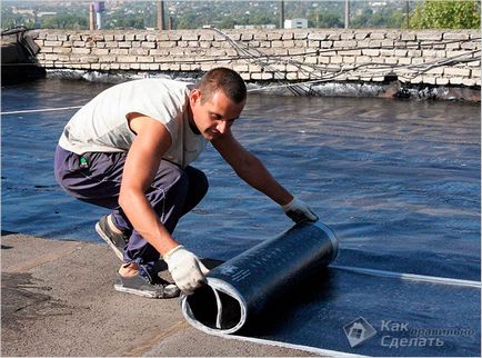 Як покрити дах стеклоизол, будуємо будинок самі