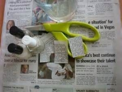 Cum sa faci o manichiura de ziar
