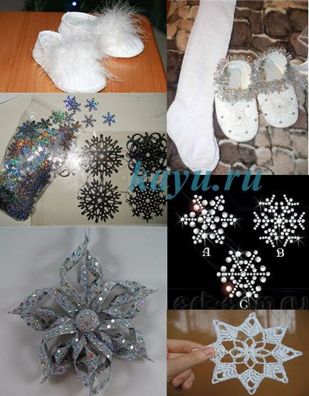 Cum sa faci Costum de Anul Nou pentru Snowflake 2013