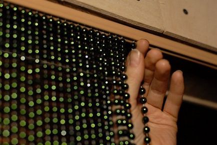 Hogyan készítsünk függöny gyöngyök kézzel! világ manufaktúra