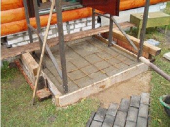 Як зробити сходи для ганку з бетону на дачі своїми руками