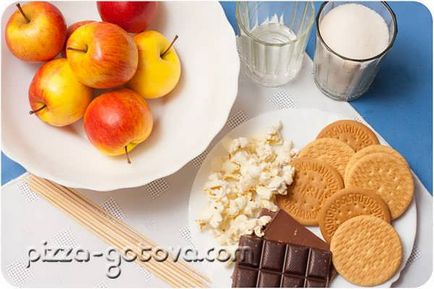 Hogyan készítsünk egy cukorka alma egy bottal - egy recept fényképpel (alma) Hogyan készítsünk egy cukorka alma egy bottal - a recept egy fotó