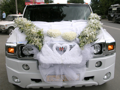 Як прикрасити весільну машину красиво і стильно фото і відео