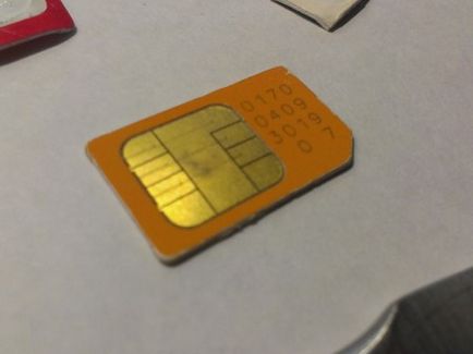 Hogyan működik a sim-kártya a SIM-kártya, amely lehet vágni
