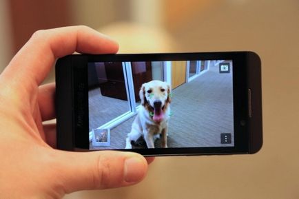 Cum să opriți clic pe camera foto pe Blackberry 10