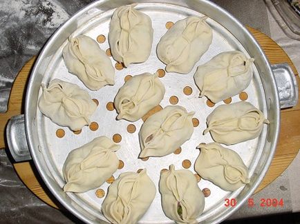 Казахські манти рецепт приготування покроковий з фото