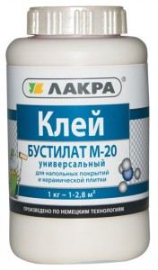 Клей бустилат - технічні характеристики і застосування в залежності від виду - легка справа