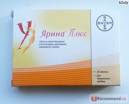 Contraceptive schering ag yarina plus - 