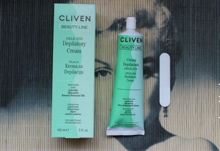 Крем для депіляції cliven beauty line переваги і протовопоказанія