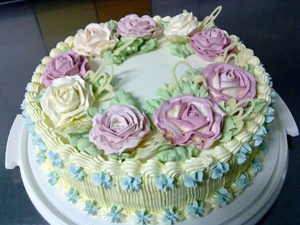 Torta díszítő - krasotakrem finom tortát díszítő - finom szépség (dekoráció) Torta díszítő - krasotakrem finom tortát díszítő - finom szépség