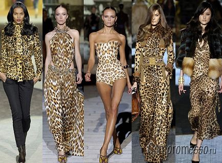 Rochie de leopard - arta într-un mod nou de a vă prezenta imaginea