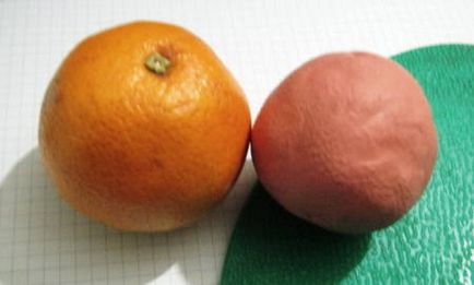 Modelarea unui portocaliu