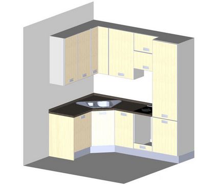 Bucătărie mică - aspect, fotografii, caracteristici și sfaturi de designer