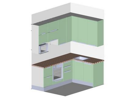 Kis konyha - elrendezés, fotók, funkciók és designer ötletek