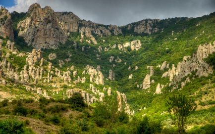 Útvonal Angarsk pass - Demerdji - Valley of Ghosts