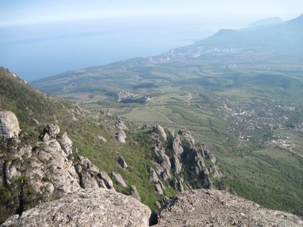 Útvonal Angarsk pass - Demerdji - Valley of Ghosts