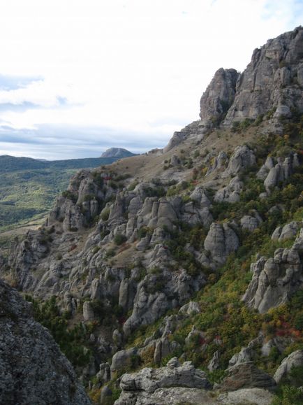 Útvonal Angarsk pass - Demerdji - Valley of Ghosts